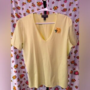 VTG Classiques Floral Aplique Top